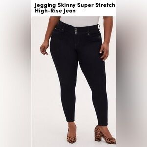 TORRID Jegging Skinny Super Stretch High-Rise Jeans